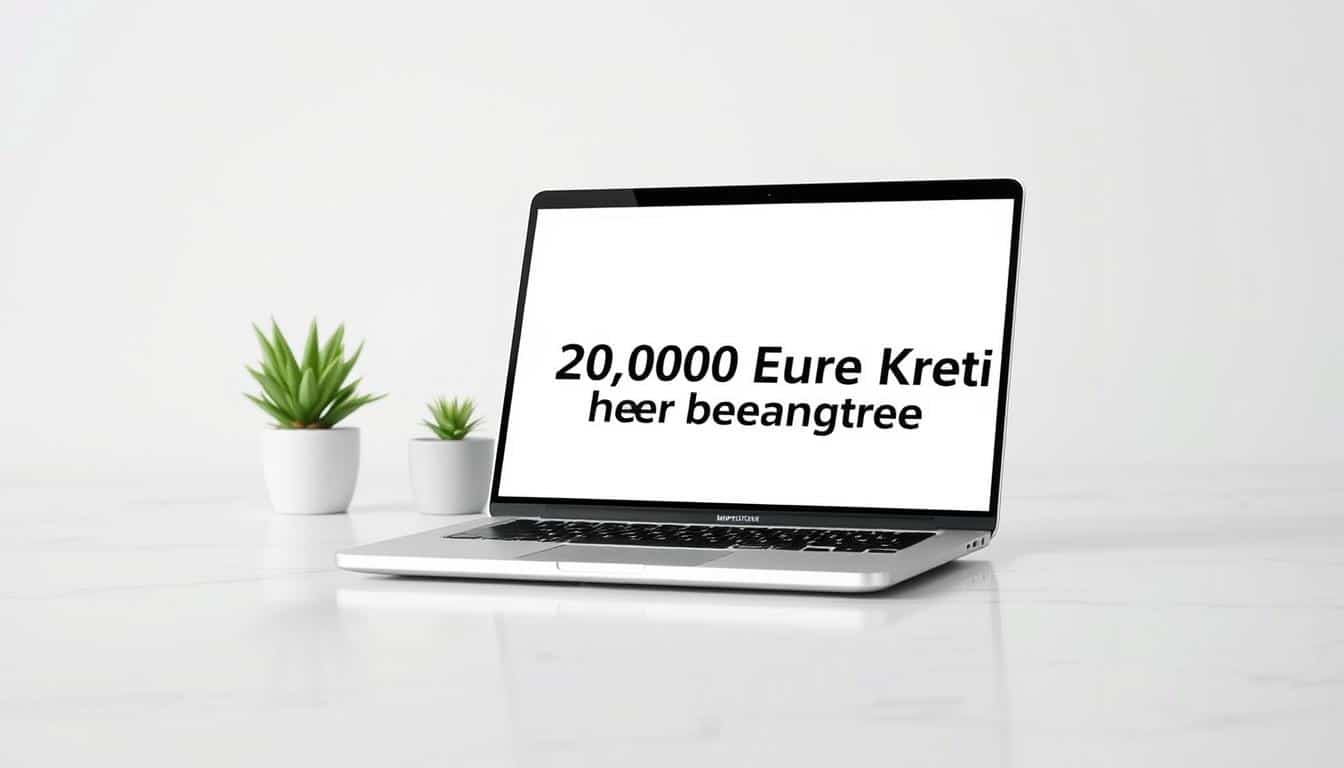 20.000 Euro Kredit hier beantragen