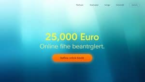 25000 Euro Online Kredit hier beantragen