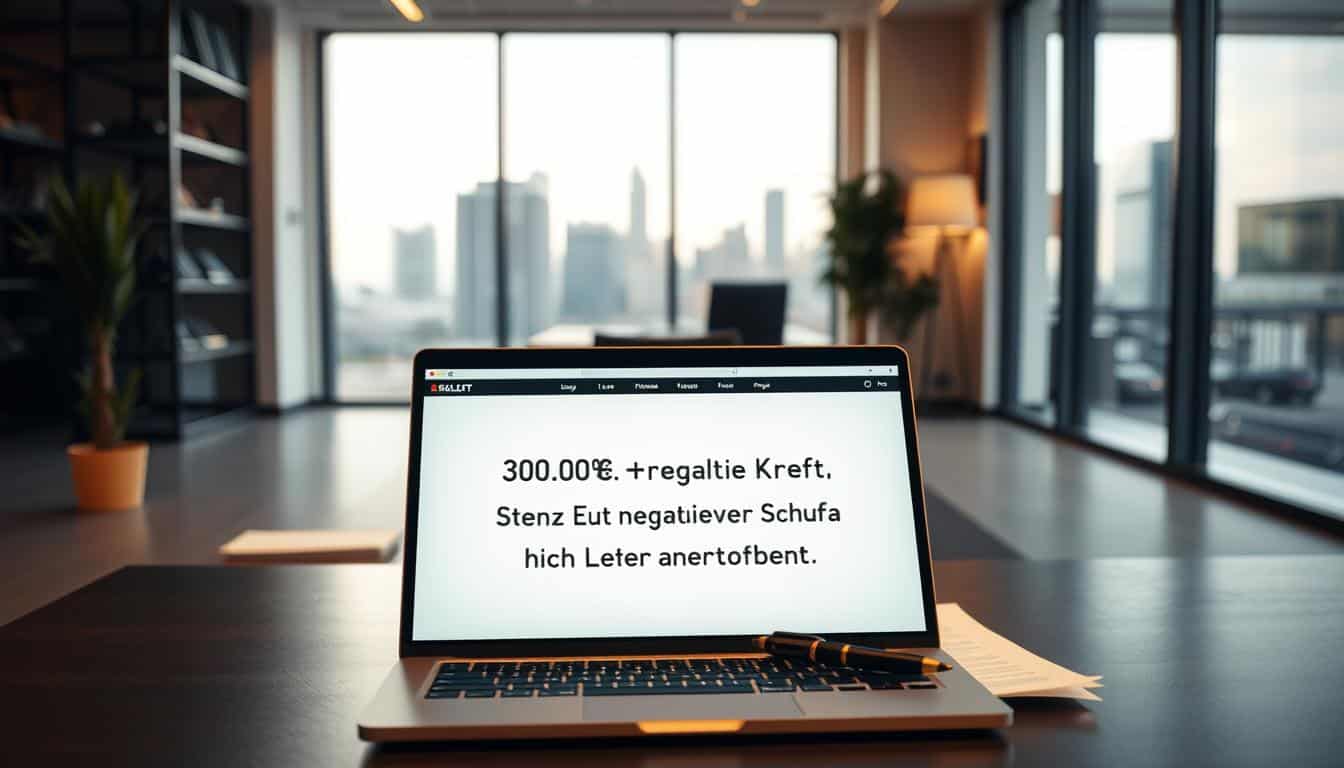 30.000 Euro Kredit trotz negativer Schufa hier beantragen