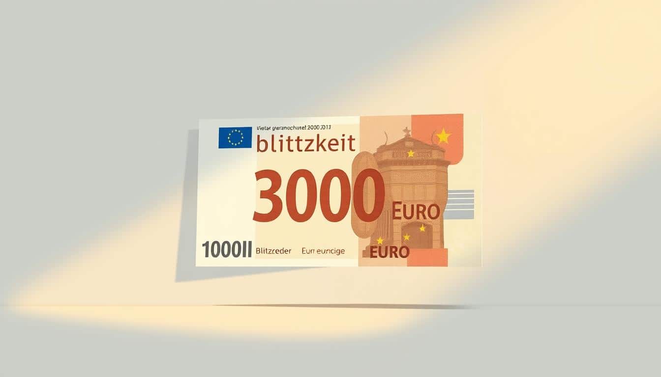 Blitzkredit 3000 Euro hier beantragen