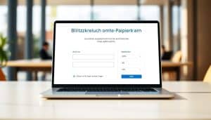 Blitzkredit ohne Papierkram hier beantragen