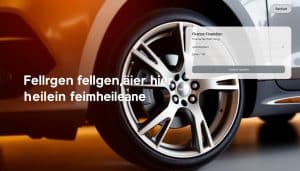Felgen jetzt hier günstig finanzieren