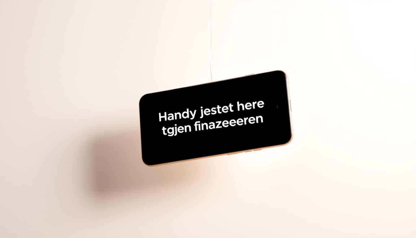Handy jetzt hier günstig finanzieren
