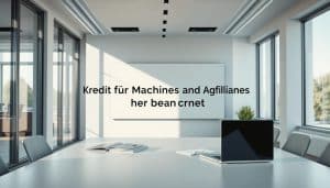 Kredit für Maschinen und Anlagen hier beantragen
