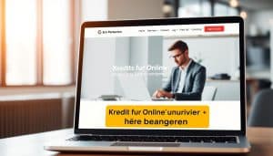 Kredit für Online Unternehmer hier beantragen