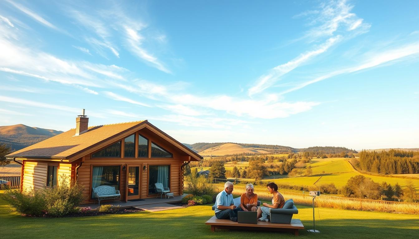 Kredit für den Kauf eines Ferienhauses hier beantragen