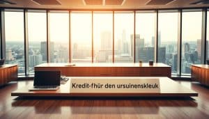 Kredit für den Unternehmensaufbau hier beantragen