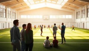 Kredit für die Renovierung von Sportanlagen hier beantragen