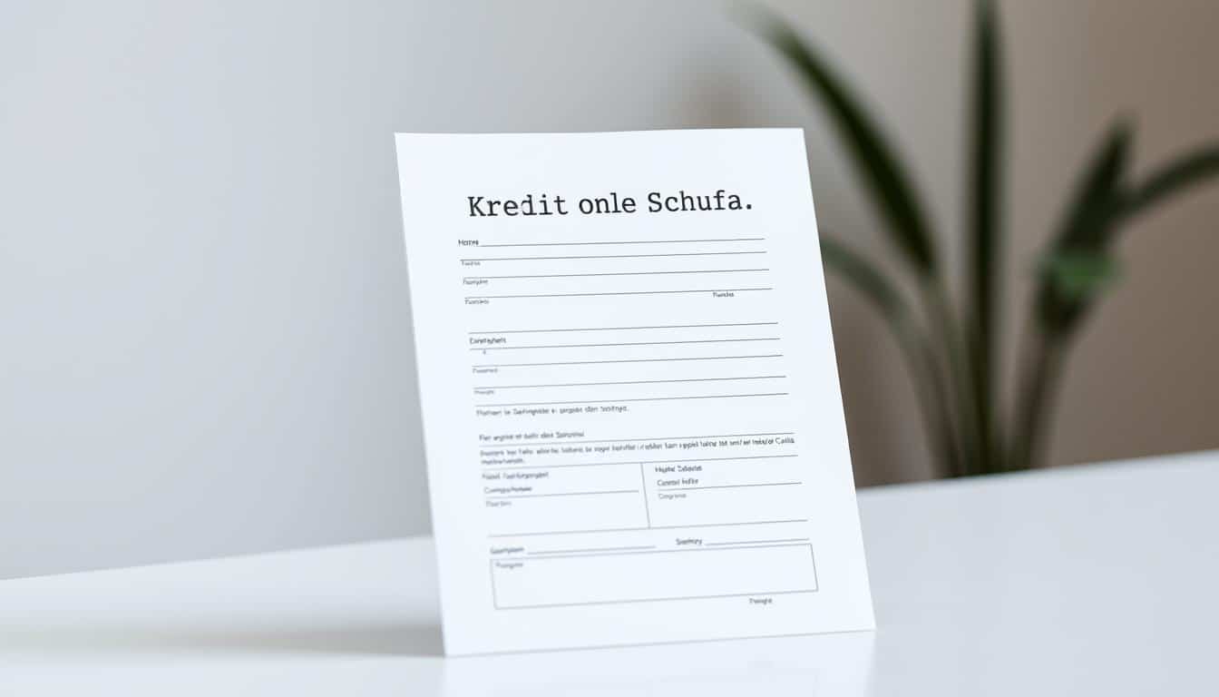 Kredit ohne Schufa hier beantragen