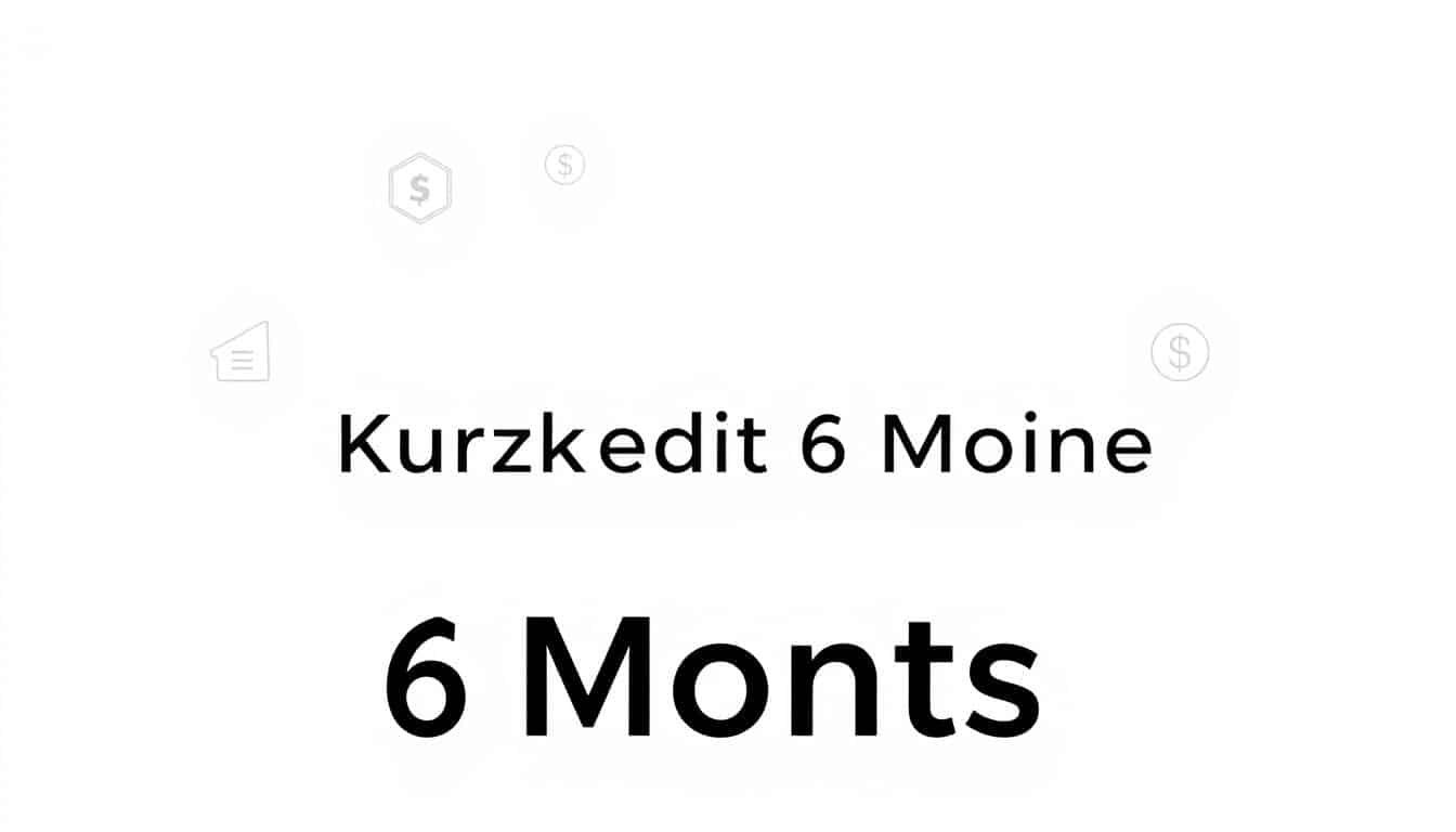 Kurzkredit 6 Monate hier beantragen