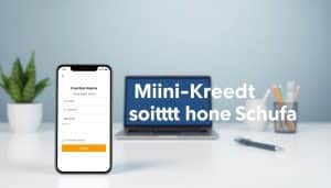 Mini-Kredit sofort ohne Schufa hier beantragen