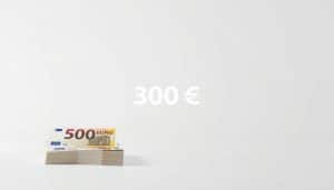 Minikredit 300 Euro hier beantragen