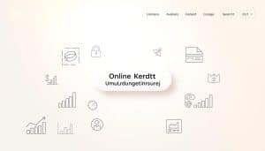 Online Kredit Umschuldung hier beantragen