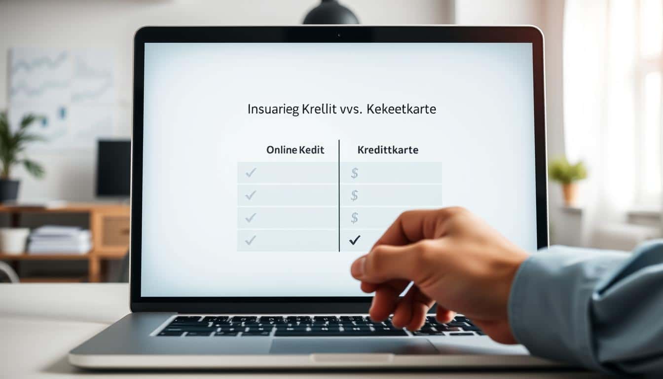 Online Kredit vs Kreditkarte: Was ist besser?