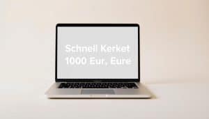 Schnell Kredit bis 1000 Euro hier beantragen