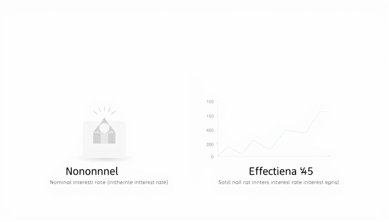 Unterschied zwischen Nominalzins und Effektivzins