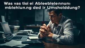 Was tun bei Ablehnung der Umschuldung?