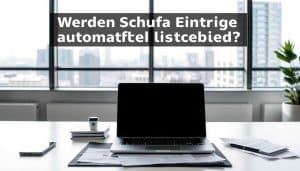 Werden Schufa Einträge automatisch gelöscht?